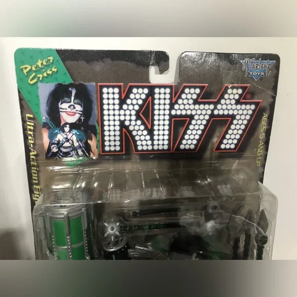 KISS Peter Criss Ultra Action Figure Factory Sealed 1997 - Picture 6 of 7